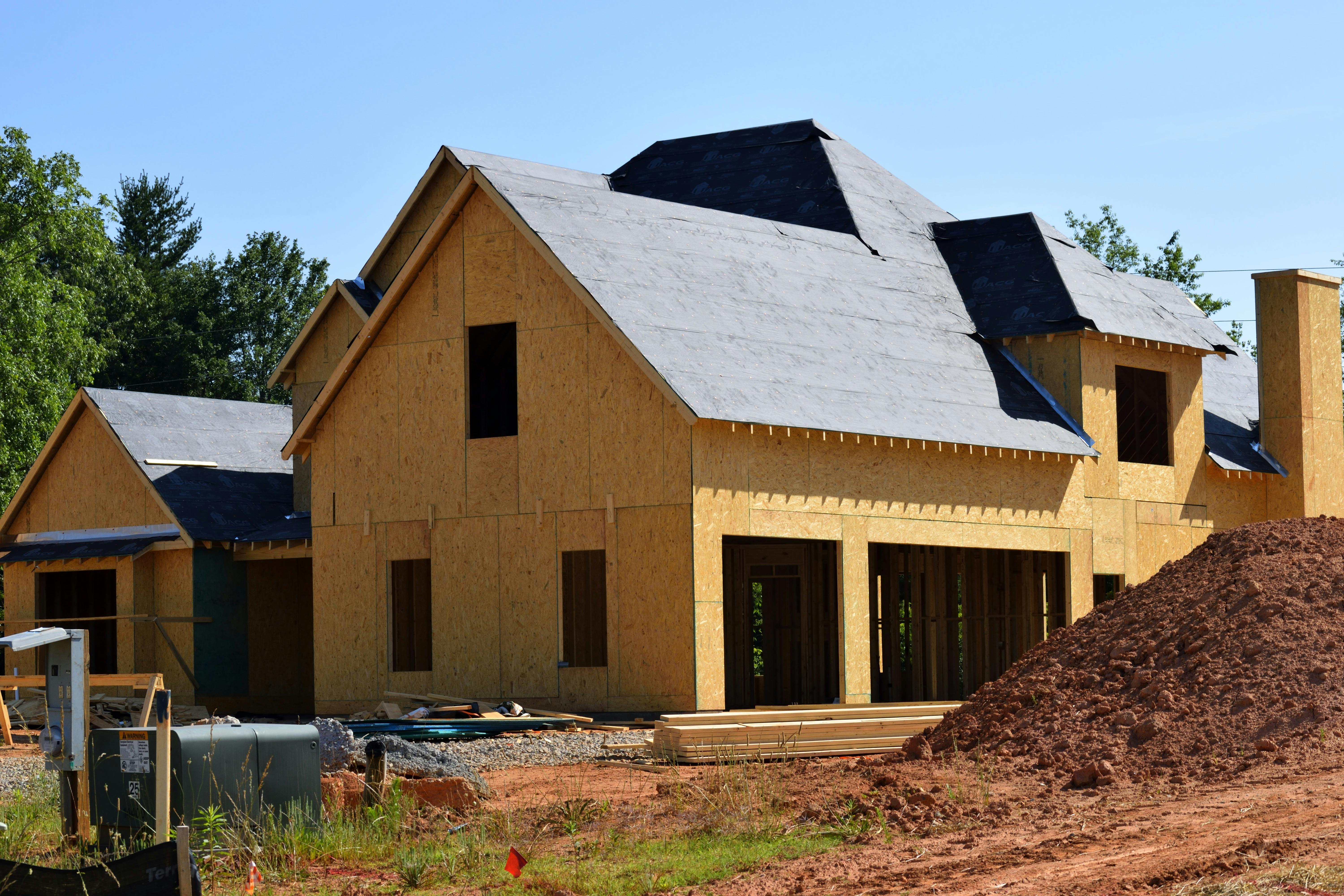 We can help with the new construction process